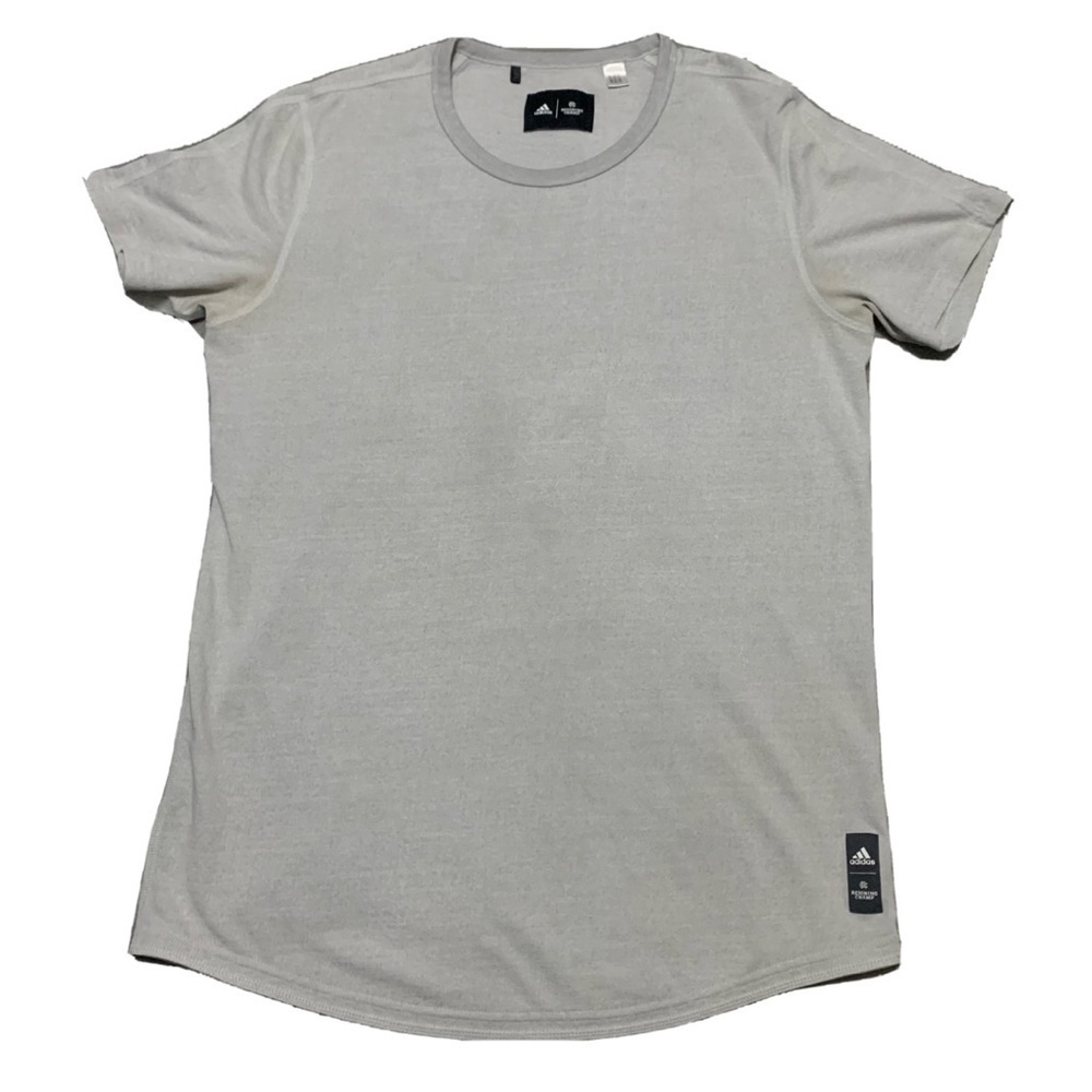 Adidas x Reigning Champ Gray Tee Size Medium
